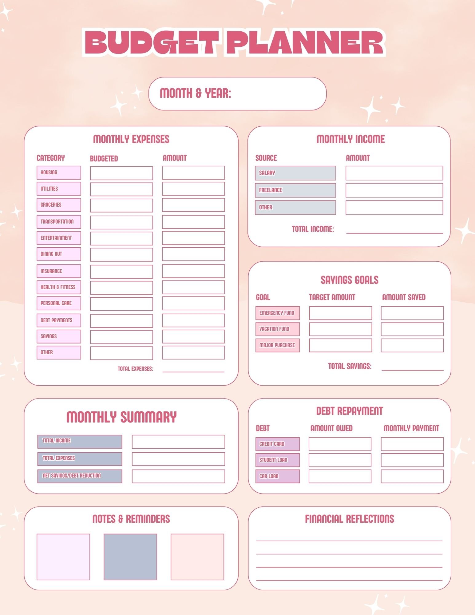 Budget Planner